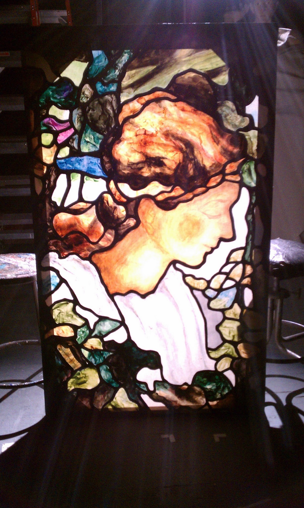 Scenic painting works by Kamilla
